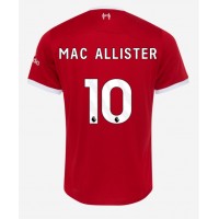 Pánský Fotbalový dres Liverpool Alexis Mac Allister #10 2023-24 Domácí Krátký Rukáv